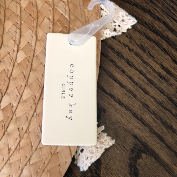 Brand new copper key girls straw hat - Picture 5 of 5